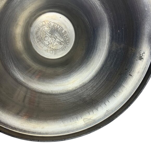 Vintage Stieff Pewter Candlesticks Set of 2 Old Sturbridge Village Candle Holder - Picture 4 of 10